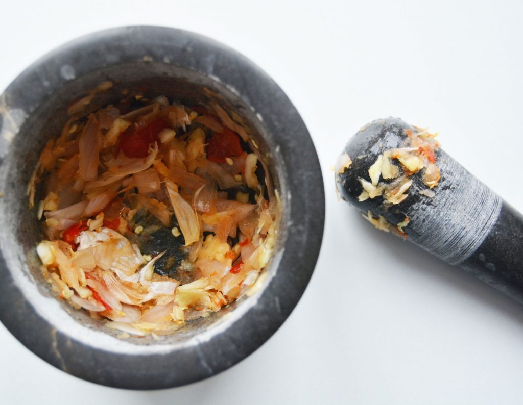 Chili og hvitløk
